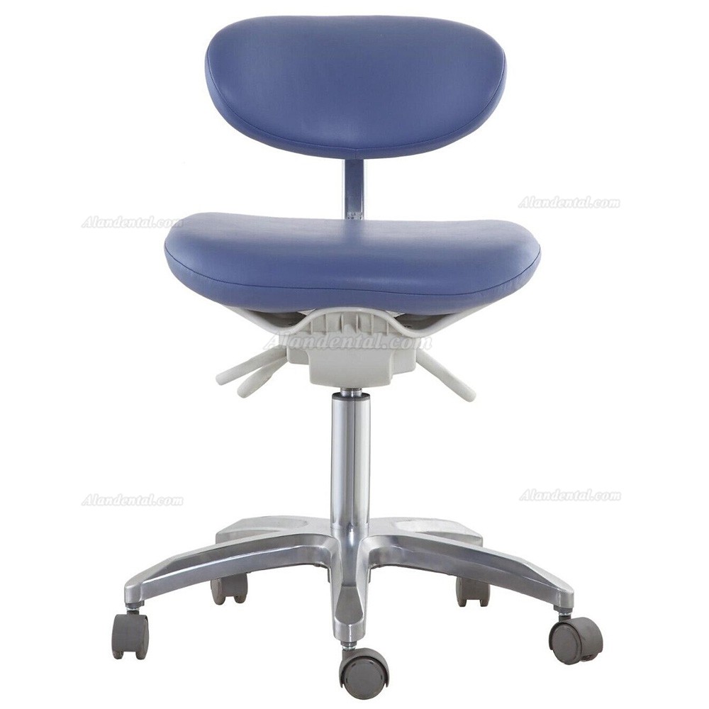 QIYUAN QY DS-PB1 Dental Stool Dynamic Chair Seat with Foot Base PU Leather